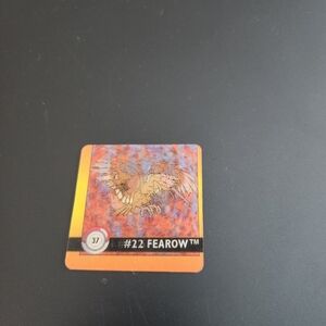1999 POKEMON ACTION FLIPZ PREMIER EDITION TRADING CARD #37 FEAROW SPEAROW